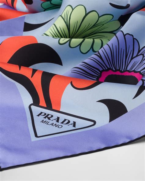 fake prada silk scarf|prada twill scarf.